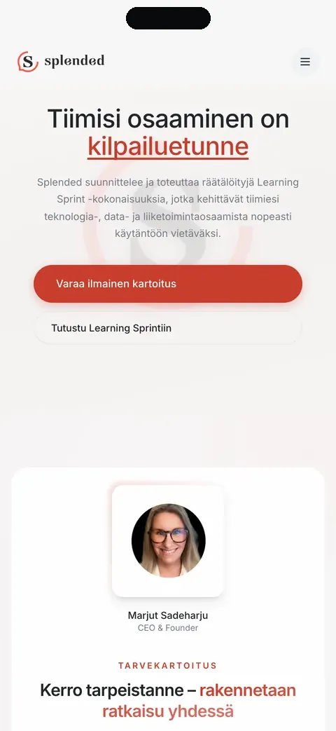 Splended on mobile