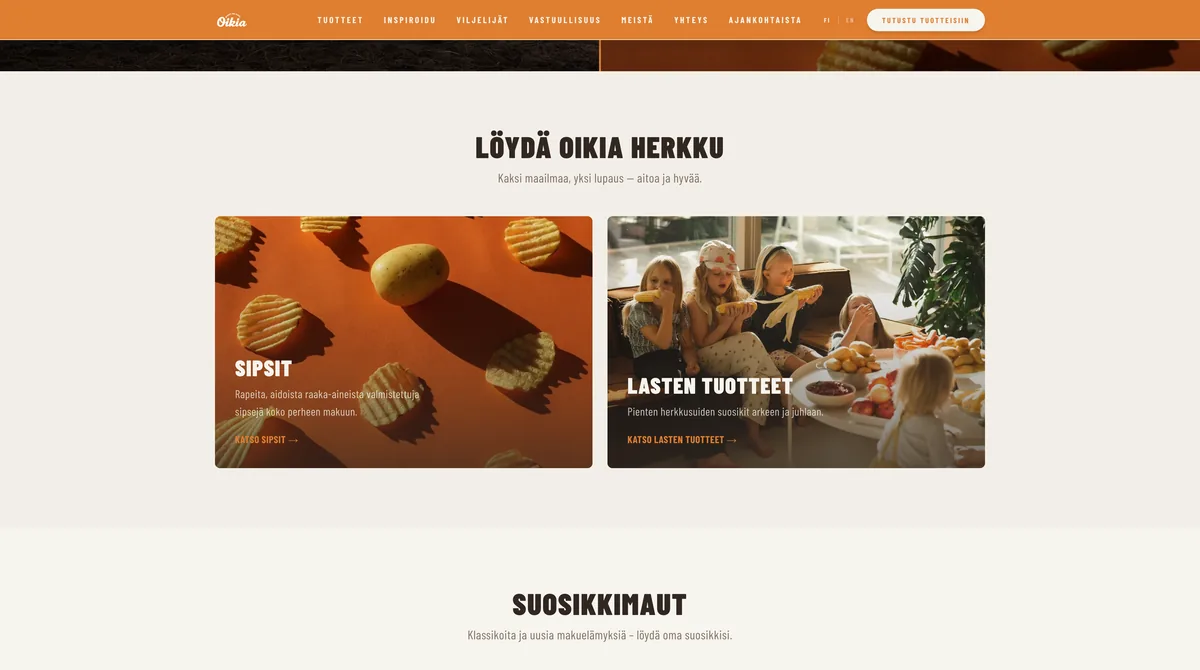 Oikia - nostot